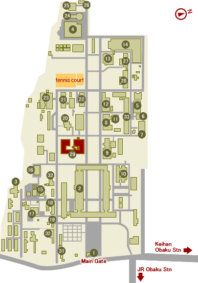 map : Uji Campus